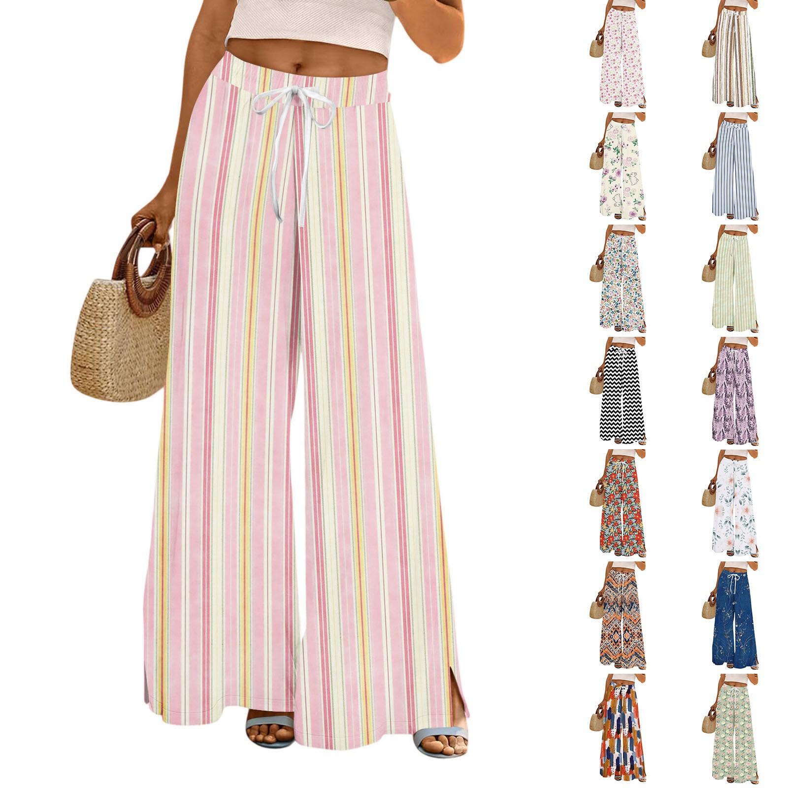 Women s Printed Wide Leg Pants With Pockets High Waist Drawstring Loose Casual Pants XL
Women s Printed Wide Leg Pants With Pockets High Waist Drawstring Loose Casual Pants XL