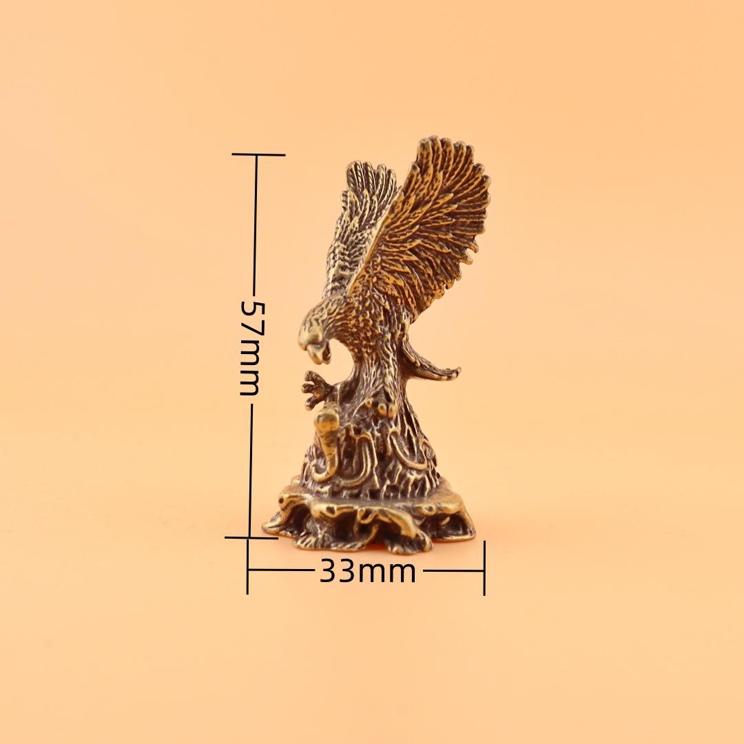 Retro Solid Brass Soaring Eagle Desk Ornament
Retro Solid Brass Soaring Eagle Desk Ornament