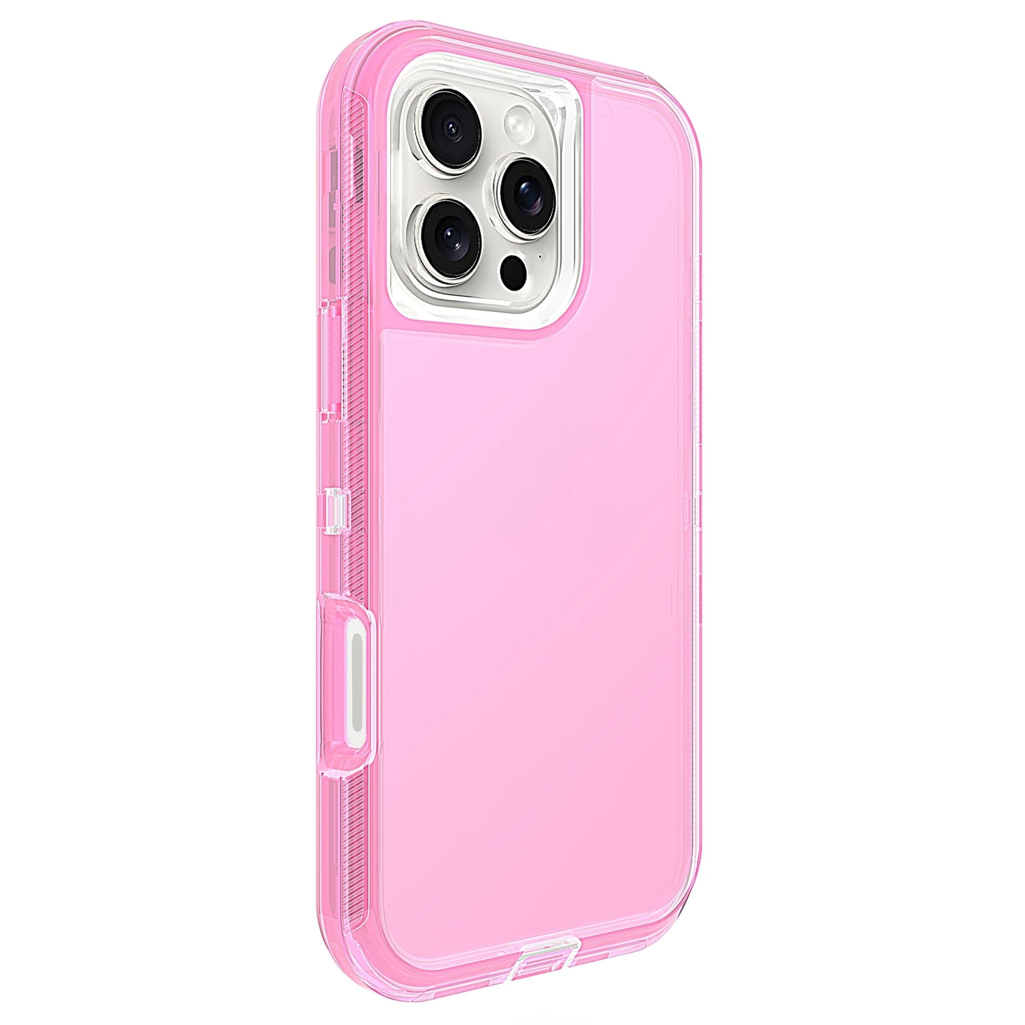 For iPhone 16 Pro Case 3 in 1 Detachable Shockproof TPU+PC Phone Back Cover Transparent Purple
For iPhone 16 Pro Case 3 in 1 Detachable Shockproof TPU+PC Phone Back Cover Transparent Purple