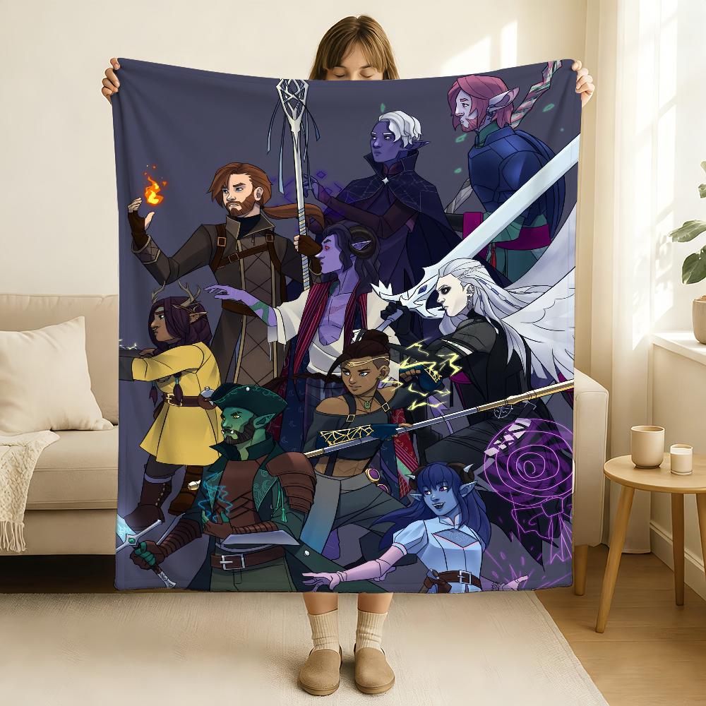 TV The Mighty Nein Blanket Soft and Skin Friendly For Couch Bed Napping Bedspread All Seasons Comforter 75cmx90cm
TV The Mighty Nein Blanket Soft and Skin Friendly For Couch Bed Napping Bedspread All Seasons Comforter 75cmx90cm