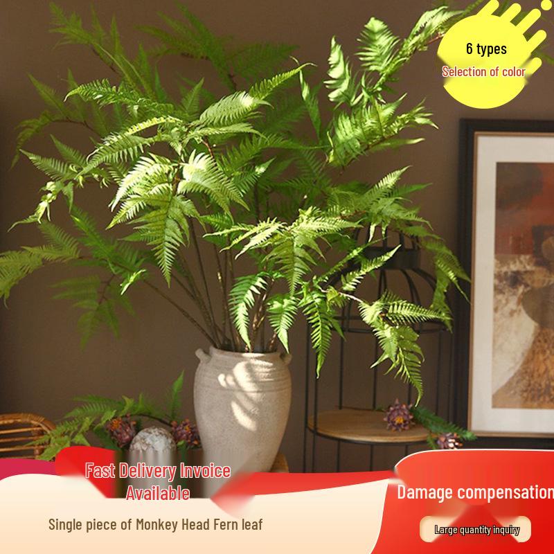 Monkey Head Fern Artificial Flower for Home, Wedding, and Photography Decor Small Green
Monkey Head Fern Artificial Flower for Home, Wedding, and Photography Decor Small Green