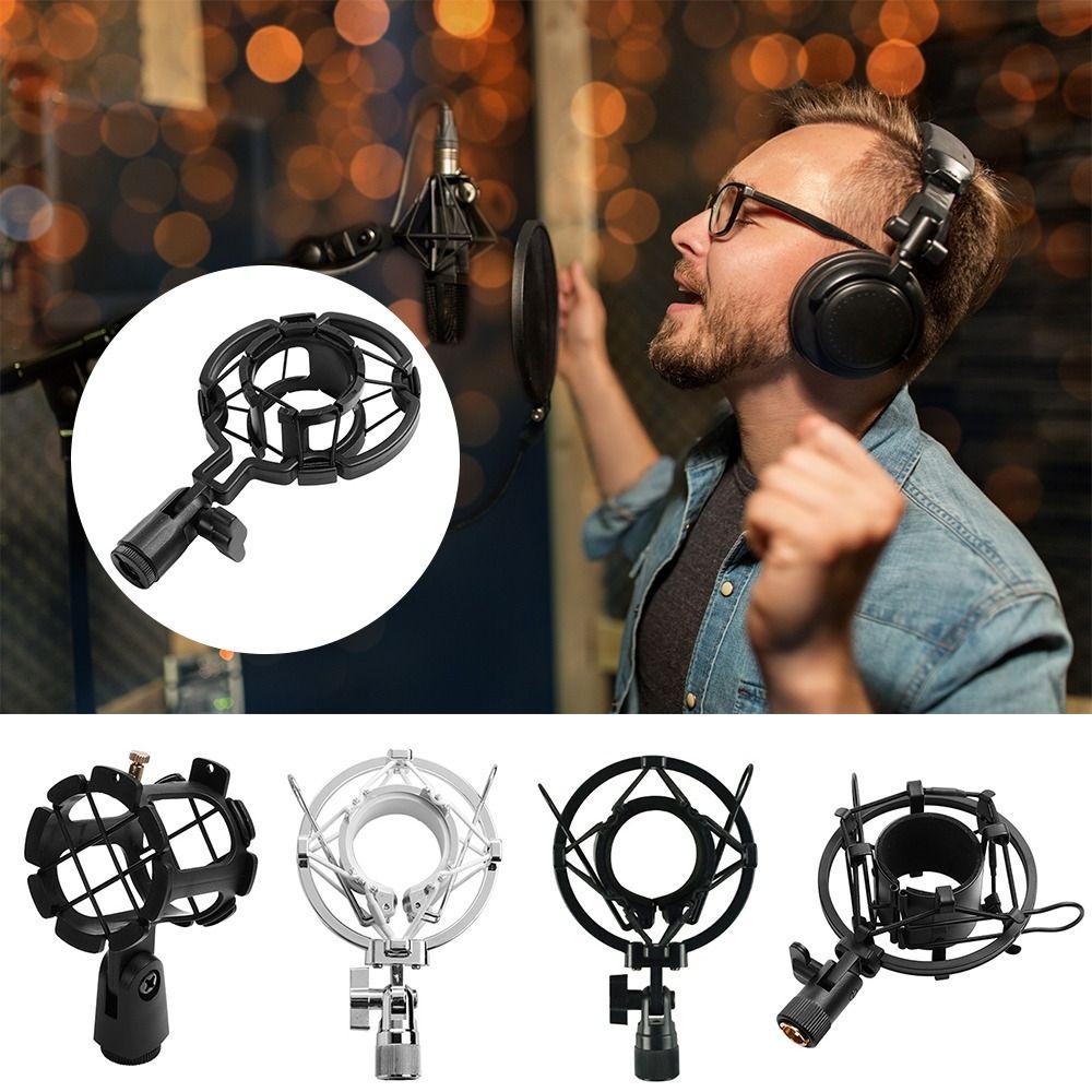 Universal Microphone Shock Mount Shock-proof Studio Recording Bracket Mic Shock Mount Stand SM-4J
Universal Microphone Shock Mount Shock-proof Studio Recording Bracket Mic Shock Mount Stand SM-4J