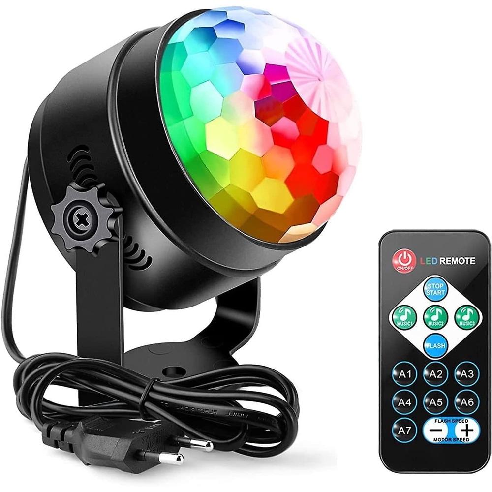 Disco Ball 360° Rotating LED Party Light Music Activated Disco
Disco Ball 360° Rotating LED Party Light Music Activated Disco