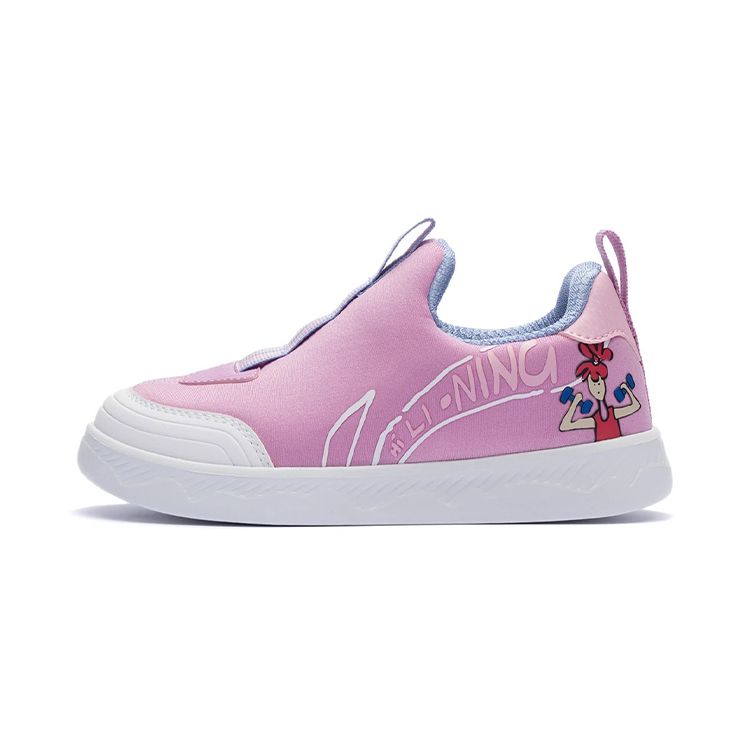 Li Ning мягкие удобные нескользящие износостойкие низкие детские кроссовки для скейтбординга детские кроссовки светло-фиолетовые YKNR148-2 31
Li Ning мягкие удобные нескользящие износостойкие низкие детские кроссовки для скейтбординга детские кроссовки светло-фиолетовые YKNR148-2 31