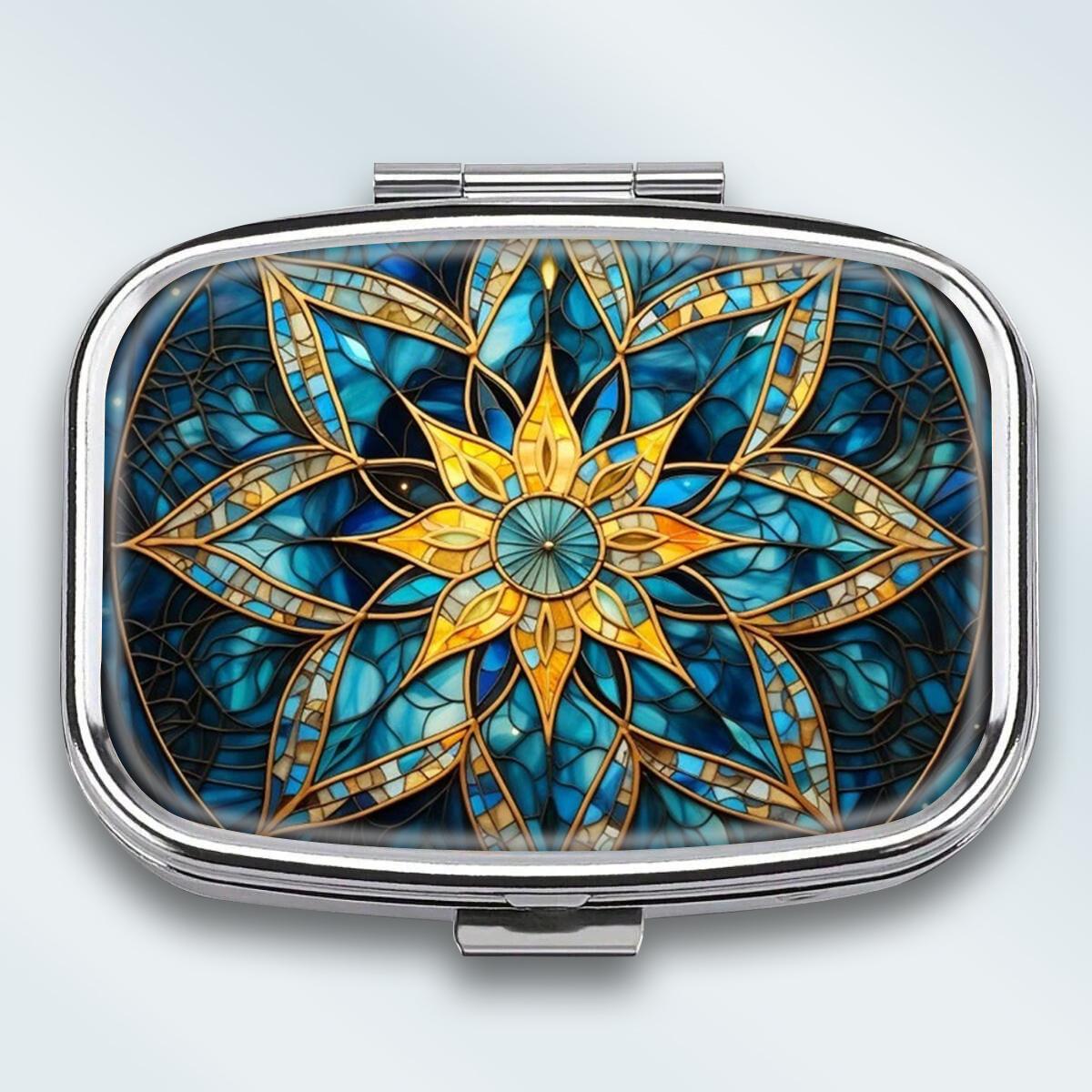 Portable Pill Box with 2 Compartments, Mini Metal Medicine Organizer Case, Cute Printed Pill Container for Vitamins, Pills, Jewelry, Travel, Daily Use різнокольоровий
Portable Pill Box with 2 Compartments, Mini Metal Medicine Organizer Case, Cute Printed Pill Container for Vitamins, Pills, Jewelry, Travel, Daily Use різнокольоровий