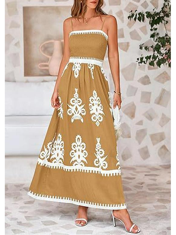 Платье-майка на бретелях-спагетти с цветочным принтом и карманом - Бестселлер 2025 года в европейской и американской женской моде. M
Платье-майка на бретелях-спагетти с цветочным принтом и карманом - Бестселлер 2025 года в европейской и американской женской моде. M