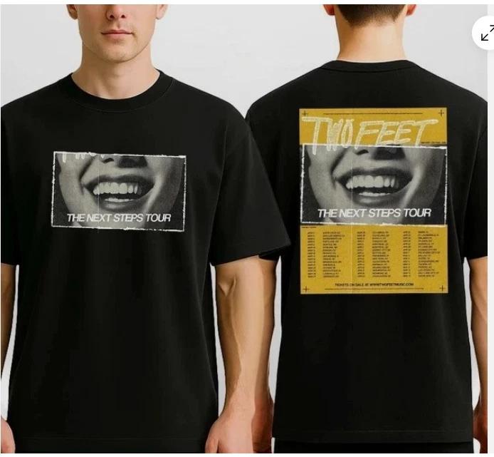 Two Feet USA Tour 2026 March - May Dates Multi Venue Tee - A Comfortable and Breathable Men s Gift for Fans T-Shirt - Men s S... 5XL
Two Feet USA Tour 2026 March - May Dates Multi Venue Tee - A Comfortable and Breathable Men s Gift for Fans T-Shirt - Men s S... 5XL