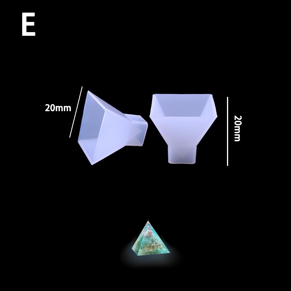 For Better Life 1Pc 3D Pyramid Silicone Mold DIY For Crystal UV Epoxy Cubic Triangular Cone Home Decoration Arts and Crafts
For Better Life 1Pc 3D Pyramid Silicone Mold DIY For Crystal UV Epoxy Cubic Triangular Cone Home Decoration Arts and Crafts