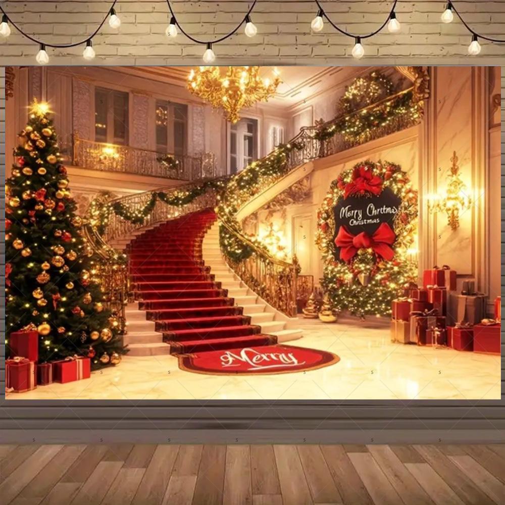 Red Christmas Fireplace Background Santa Claus Xmas Tree Garland Gifts Backdrop Supplies Photography Prop Xmas Party Decoration 90x60 CM
Red Christmas Fireplace Background Santa Claus Xmas Tree Garland Gifts Backdrop Supplies Photography Prop Xmas Party Decoration 90x60 CM