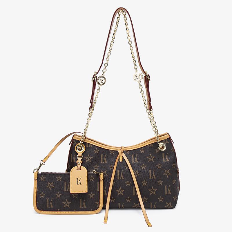 Large Capacity Floral Crossbody Chain Bag абрикосовий
Large Capacity Floral Crossbody Chain Bag абрикосовий