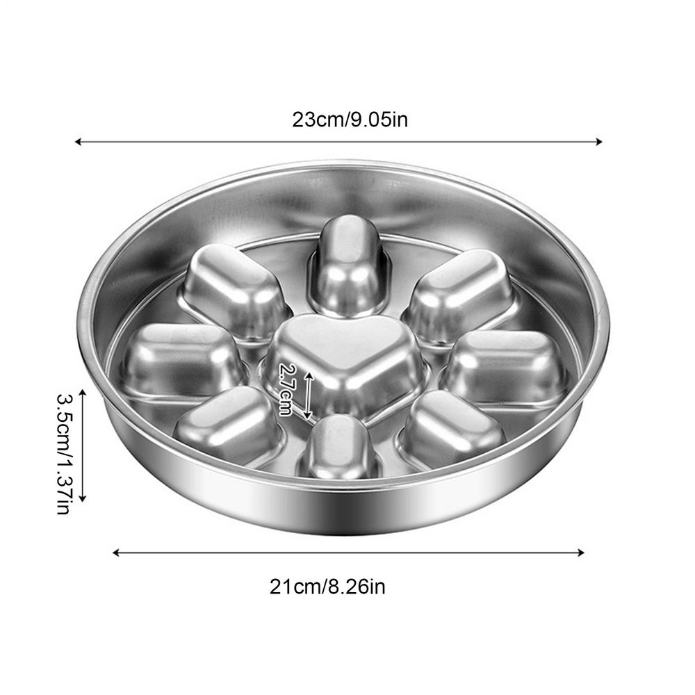Slow Feeder Dog Bowls Anti-Choking Maze Pet Dish Stainless Steel Dog Dish with Non-Slip Base for Medium Breed Fast Eater Eating срібний
Slow Feeder Dog Bowls Anti-Choking Maze Pet Dish Stainless Steel Dog Dish with Non-Slip Base for Medium Breed Fast Eater Eating срібний