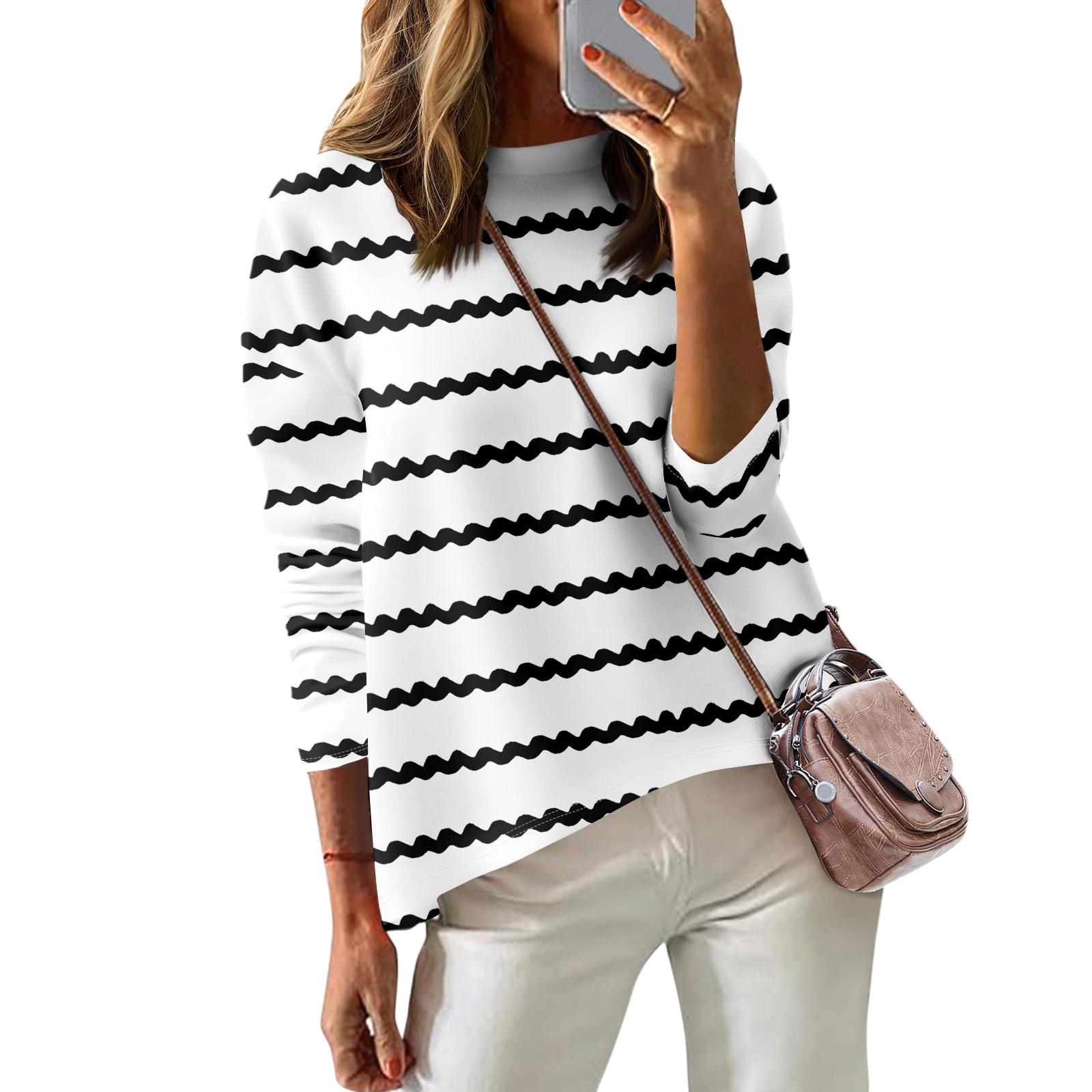 Женская футболка с принтом, длинный рукав, повседневная, выходного дня, модная, с заниженной линией плеч, с круглым вырезом, блузка XL белый
Женская футболка с принтом, длинный рукав, повседневная, выходного дня, модная, с заниженной линией плеч, с круглым вырезом, блузка XL белый