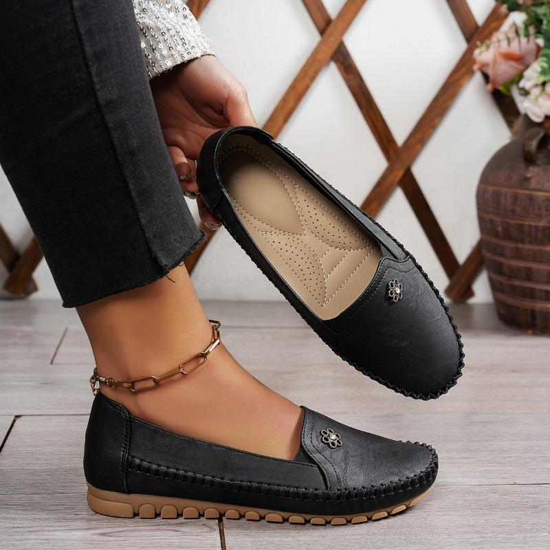 Women s Laser Stitched Flat Loafers, Plus Size Slip On Closed Toe Casual Daily All Match Comfortable Footwear 43 чорний
Women s Laser Stitched Flat Loafers, Plus Size Slip On Closed Toe Casual Daily All Match Comfortable Footwear 43 чорний