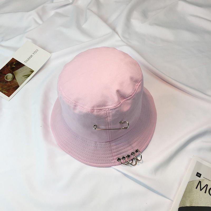 Easiest for Match Iron Hoop Pin Bucket Hat Harajuku Foldable Sun Protection Sun Shade Outing Fisherman Hat Men and Women Trendy Spring and Summer B08212 Five Ring Pin Fisherman Hat Pink M(56-58cm)
Easiest for Match Iron Hoop Pin Bucket Hat Harajuku Foldable Sun Protection Sun Shade Outing Fisherman Hat Men and Women Trendy Spring and Summer B08212 Five Ring Pin Fisherman Hat Pink M(56-58cm)
