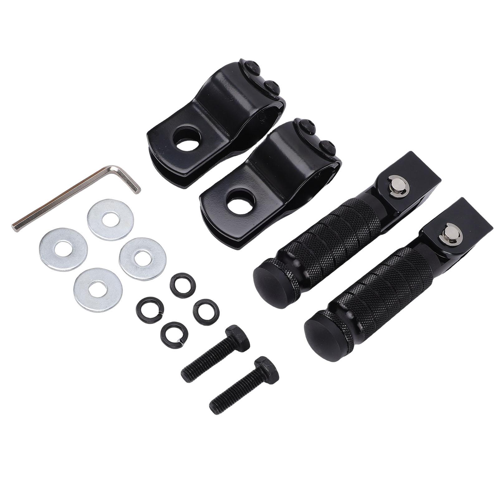 M8 Motorcycle Folding Rearsets Rear Footpeg Aluminum Alloy 90 Degree Fixed Foldable Passenger Foot Pedal for Bike ATV UTV Go Karts
M8 Motorcycle Folding Rearsets Rear Footpeg Aluminum Alloy 90 Degree Fixed Foldable Passenger Foot Pedal for Bike ATV UTV Go Karts