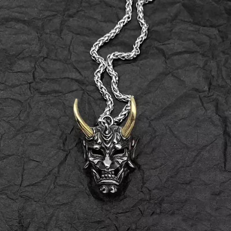 and exquisite cattle animal street punk style pendant men s necklace ghost mask halloween christmas pendant gift 50 cm
and exquisite cattle animal street punk style pendant men s necklace ghost mask halloween christmas pendant gift 50 cm