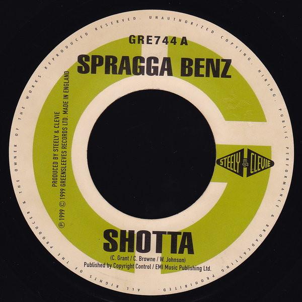 7inch Record SPRAGGA BENZ, TANTO METRO & DEVONTE - Shotta / Gangster Rule GRE744 Greensleeves Re 1999 UK Reggae, Ska & Dub Used
7inch Record SPRAGGA BENZ, TANTO METRO & DEVONTE - Shotta / Gangster Rule GRE744 Greensleeves Re 1999 UK Reggae, Ska & Dub Used