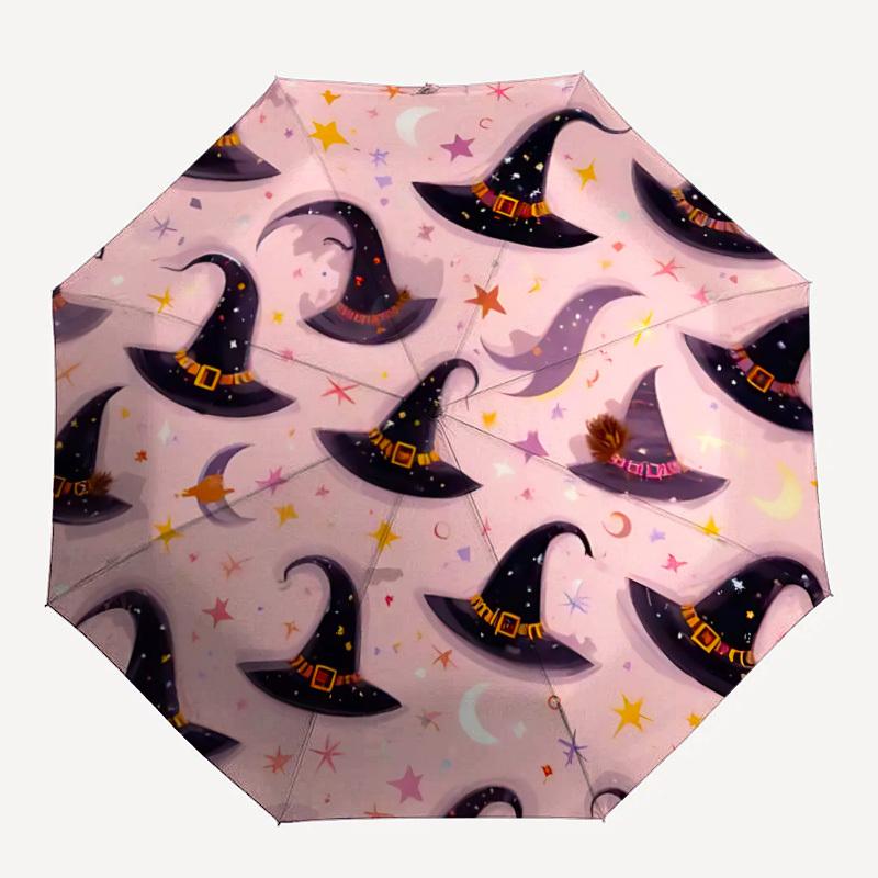 1pc Witch Hats Stars Automatic Folding Umbrella Compact Lightweight Travel Umbrella with 8-Rib Sturdy Frame, Windproof & Self055
1pc Witch Hats Stars Automatic Folding Umbrella Compact Lightweight Travel Umbrella with 8-Rib Sturdy Frame, Windproof & Self055