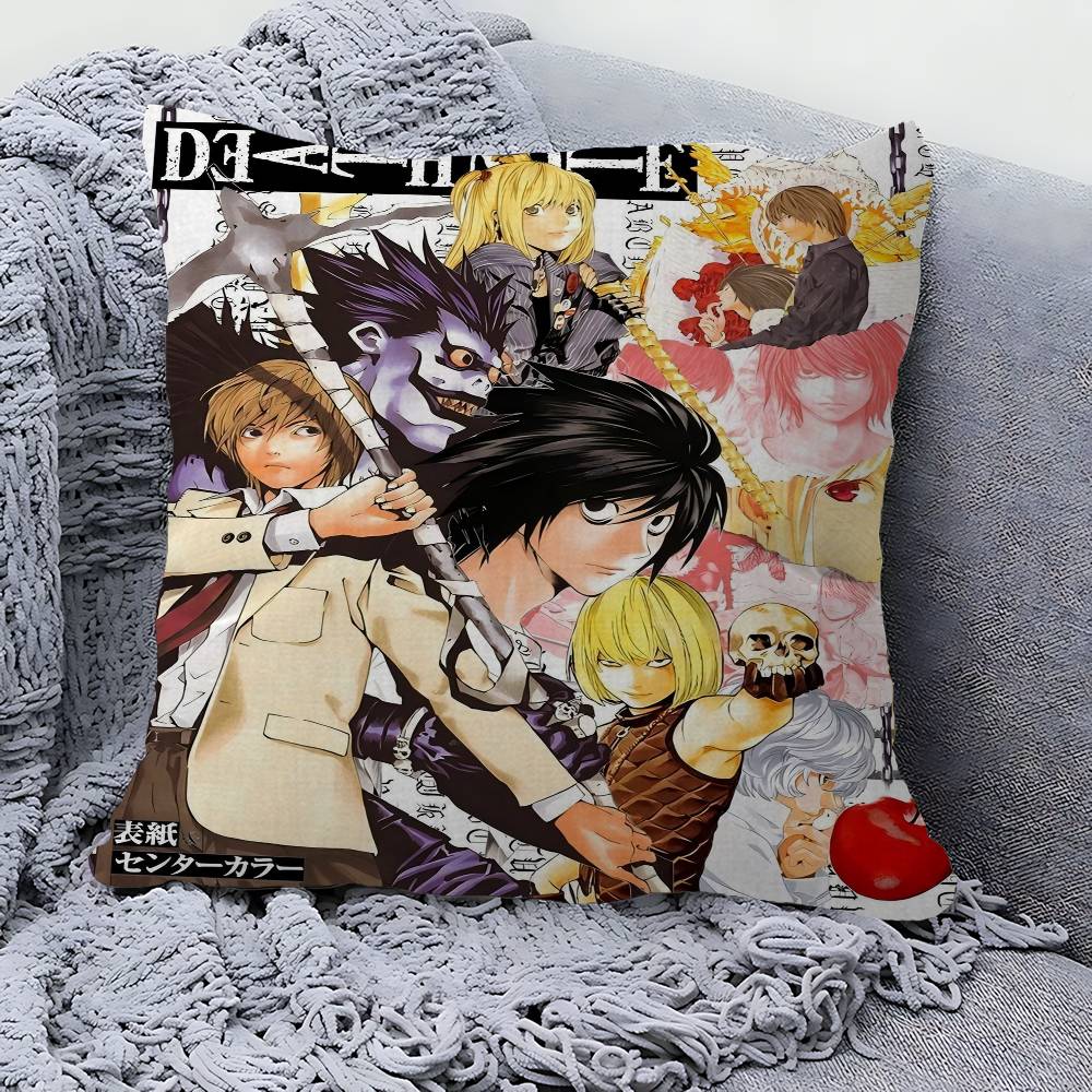 Anime DDeath Note Lucky Dragon Pillow Cover Sofa Cushion Cover Home Room Decoration Children Gift 30x30 cm
Anime DDeath Note Lucky Dragon Pillow Cover Sofa Cushion Cover Home Room Decoration Children Gift 30x30 cm