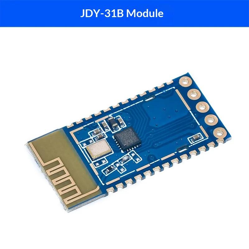 Bluetooth 3.0 Module Support SPP Agreement Fully Compatible with HC-05/06 Slave Device JDY-31B
Bluetooth 3.0 Module Support SPP Agreement Fully Compatible with HC-05/06 Slave Device JDY-31B