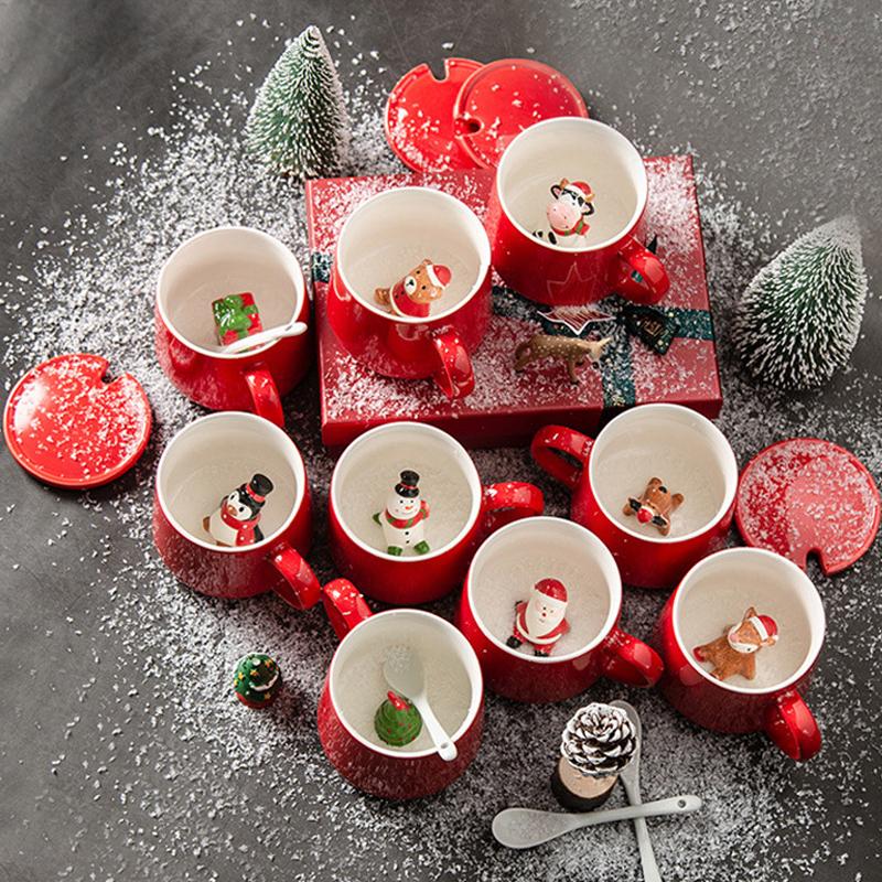 Creative 400ML Ceramic Cup with Lid Stereo Animal Milk Coffee Cup Couple Cup Household Drinking Water Supplies Christmas Gift 400ML
Creative 400ML Ceramic Cup with Lid Stereo Animal Milk Coffee Cup Couple Cup Household Drinking Water Supplies Christmas Gift 400ML