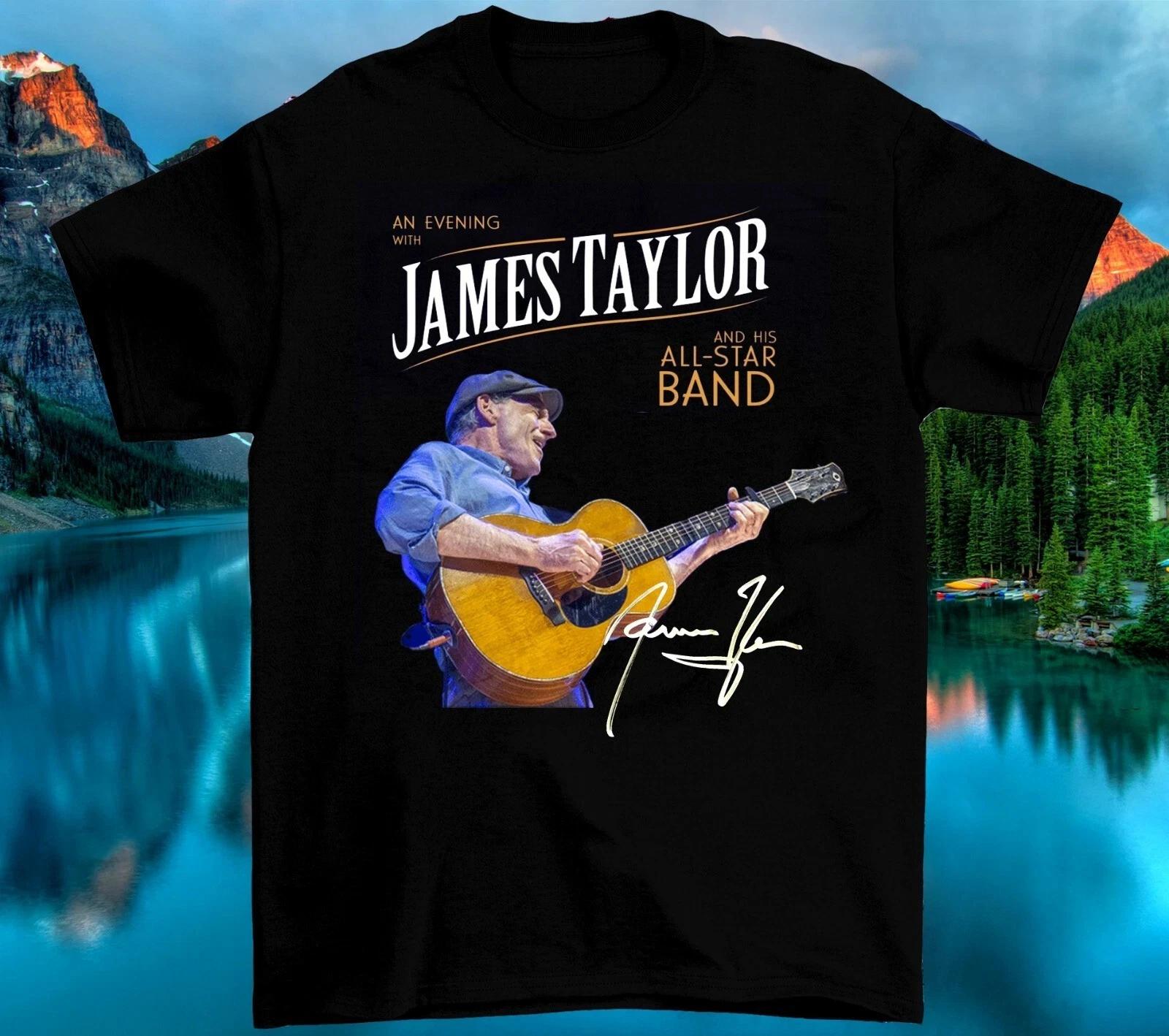 James Taylor Summer Tour 2025 Signature Short Sleeve Black Unisex T-Shirt L
James Taylor Summer Tour 2025 Signature Short Sleeve Black Unisex T-Shirt L