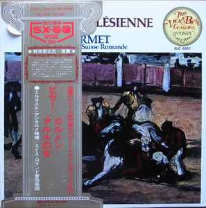 LP Record GEORGES BIZET, ERNEST ANSERMET, L O - Carmen And L arlesienne Suites SLC6007 LONDON 1973 Japan Obi Classical
LP Record GEORGES BIZET, ERNEST ANSERMET, L O - Carmen And L arlesienne Suites SLC6007 LONDON 1973 Japan Obi Classical