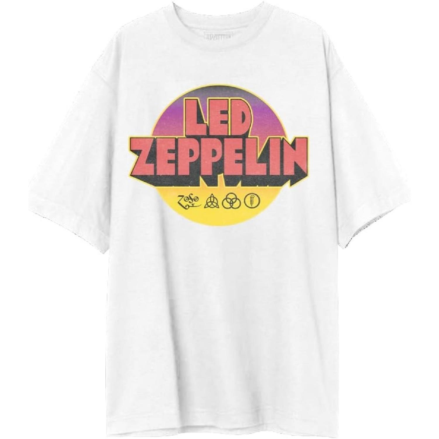 Led Zeppelin Unisex-Adult Official Merch Sunset Circle Logo Oversized T-Shirt XXXXXL білий
Led Zeppelin Unisex-Adult Official Merch Sunset Circle Logo Oversized T-Shirt XXXXXL білий