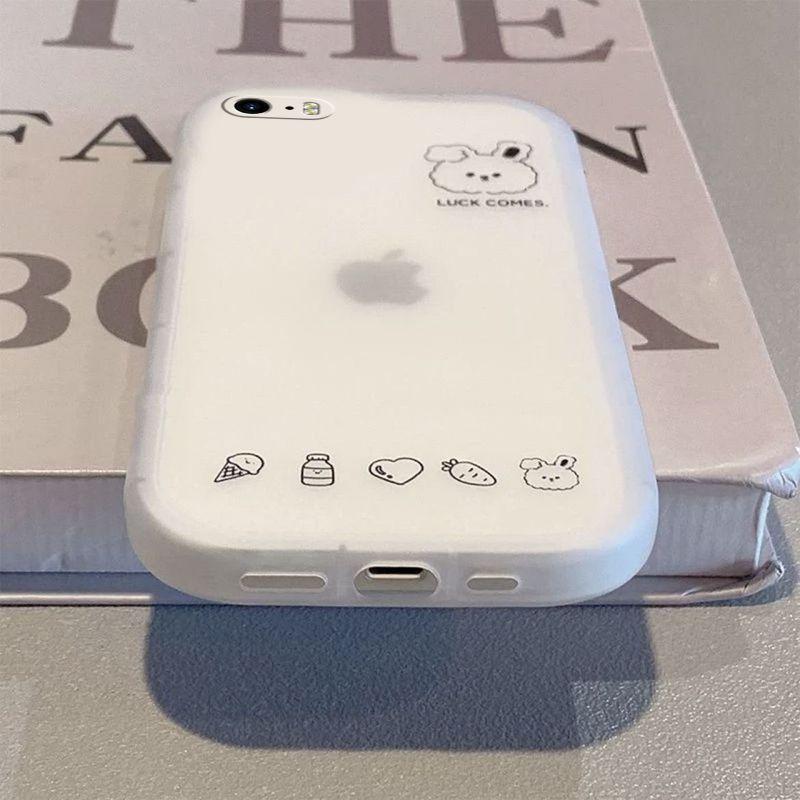 Icon Rabbit Silicone Case for Apple 15/16: Frosted Transparent, Ultra-Thin, Anti-Fall Protection for iPhone 5S. Apple 12
Icon Rabbit Silicone Case for Apple 15/16: Frosted Transparent, Ultra-Thin, Anti-Fall Protection for iPhone 5S. Apple 12