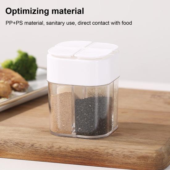High Quality Large Capacity Multi-function Smooth Edge Salt Sugar Seasoning Box for Household Seasoning Bottle
High Quality Large Capacity Multi-function Smooth Edge Salt Sugar Seasoning Box for Household Seasoning Bottle