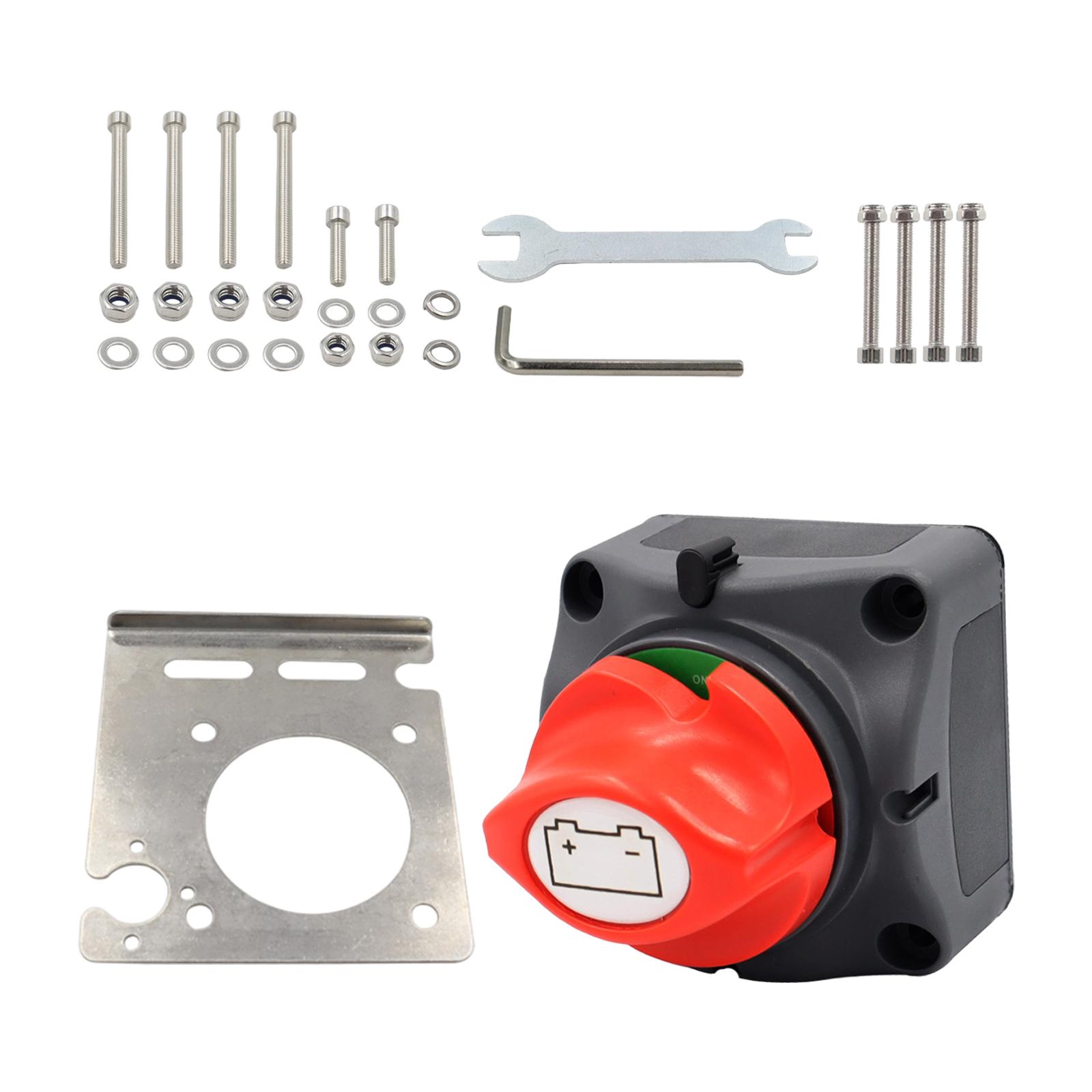 12V-48V Waterproof Power Isolator Marine Boat Battery Selector Isolator Battery Disconnect Switch Car Accessories 3058
12V-48V Waterproof Power Isolator Marine Boat Battery Selector Isolator Battery Disconnect Switch Car Accessories 3058