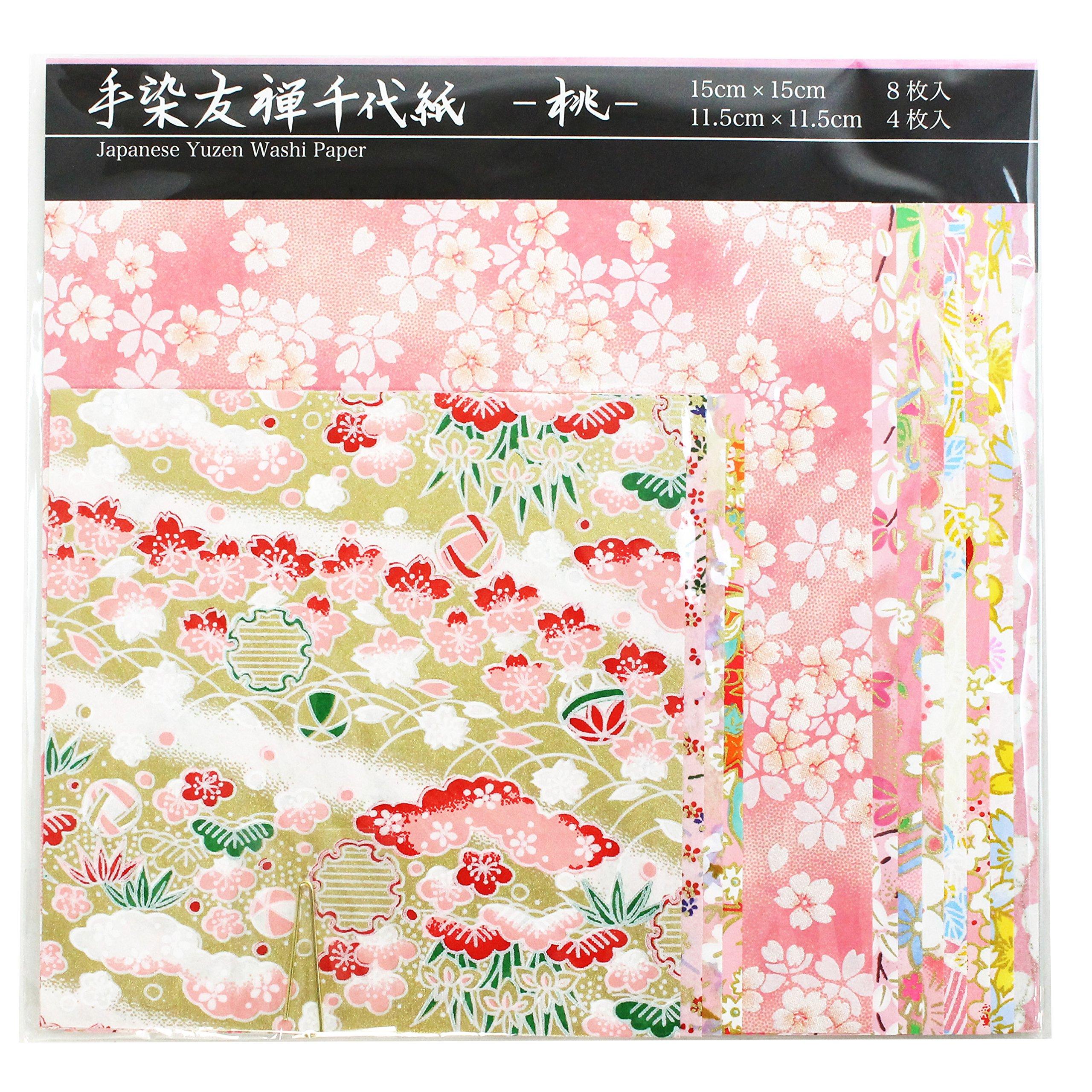 WRC Origami Yuzen Chiyogami Peach 15cm 8 sheets 4 sheets Hand-dyed 11.5cm YZ-C-005 персиковый
WRC Origami Yuzen Chiyogami Peach 15cm 8 sheets 4 sheets Hand-dyed 11.5cm YZ-C-005 персиковый
