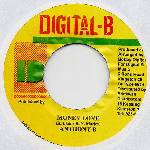 7inch Record ANTHONY B - Money Love NONE Digital-B 2004 Jamaica Reggae, Ska & Dub Used
7inch Record ANTHONY B - Money Love NONE Digital-B 2004 Jamaica Reggae, Ska & Dub Used