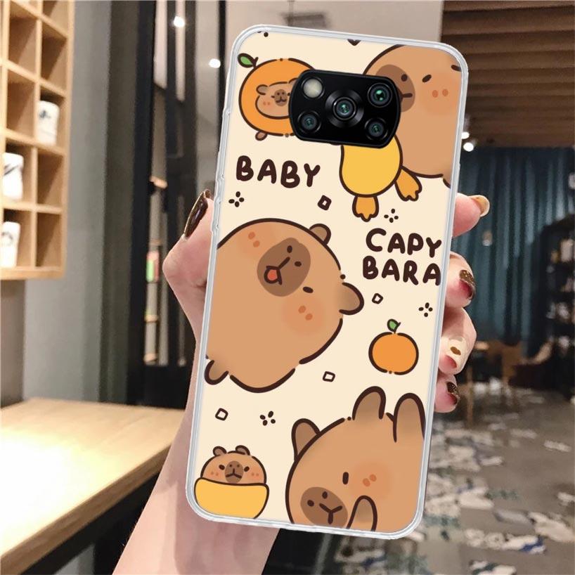 Funny Capybara Cartoon Animal Silicon Phone Case For Xiaomi Poco X3 Nfc X5 X6 X7 F6 F5 Pro M5S M5 X4 F4 GT M4 M3 F3 F2 F1 Cover Xiaomi Poco X4 NFC
Funny Capybara Cartoon Animal Silicon Phone Case For Xiaomi Poco X3 Nfc X5 X6 X7 F6 F5 Pro M5S M5 X4 F4 GT M4 M3 F3 F2 F1 Cover Xiaomi Poco X4 NFC