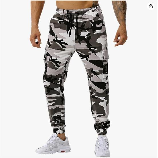 Spring And Autumn New Men S Camouflage Printed Jogging Pants Outdoor Sports Pants Soccer Fitness Pants Pants Men 3XL
Spring And Autumn New Men S Camouflage Printed Jogging Pants Outdoor Sports Pants Soccer Fitness Pants Pants Men 3XL