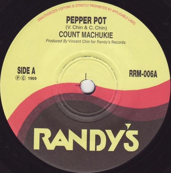 7inch Record COUNT MACHUKI / JACKIE MITTOO & RAN - Pepper Pot / Walking Trouble RRM006 Randy s 2007 US Reggae, Ska & Dub Used
7inch Record COUNT MACHUKI / JACKIE MITTOO & RAN - Pepper Pot / Walking Trouble RRM006 Randy s 2007 US Reggae, Ska & Dub Used
