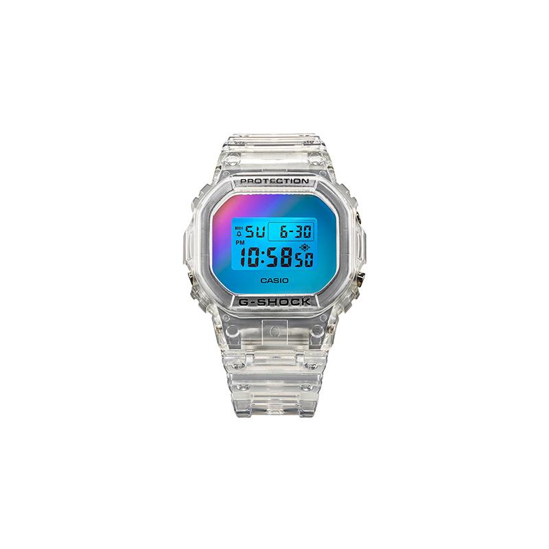 Casio G-SHOCK Neon Series Laser Glass Mirror Retro Classic Small Square Quartz Movement Resin Strap Japanese and Korean Watch Men s DW-5600SRS-7PR синій
Casio G-SHOCK Neon Series Laser Glass Mirror Retro Classic Small Square Quartz Movement Resin Strap Japanese and Korean Watch Men s DW-5600SRS-7PR синій