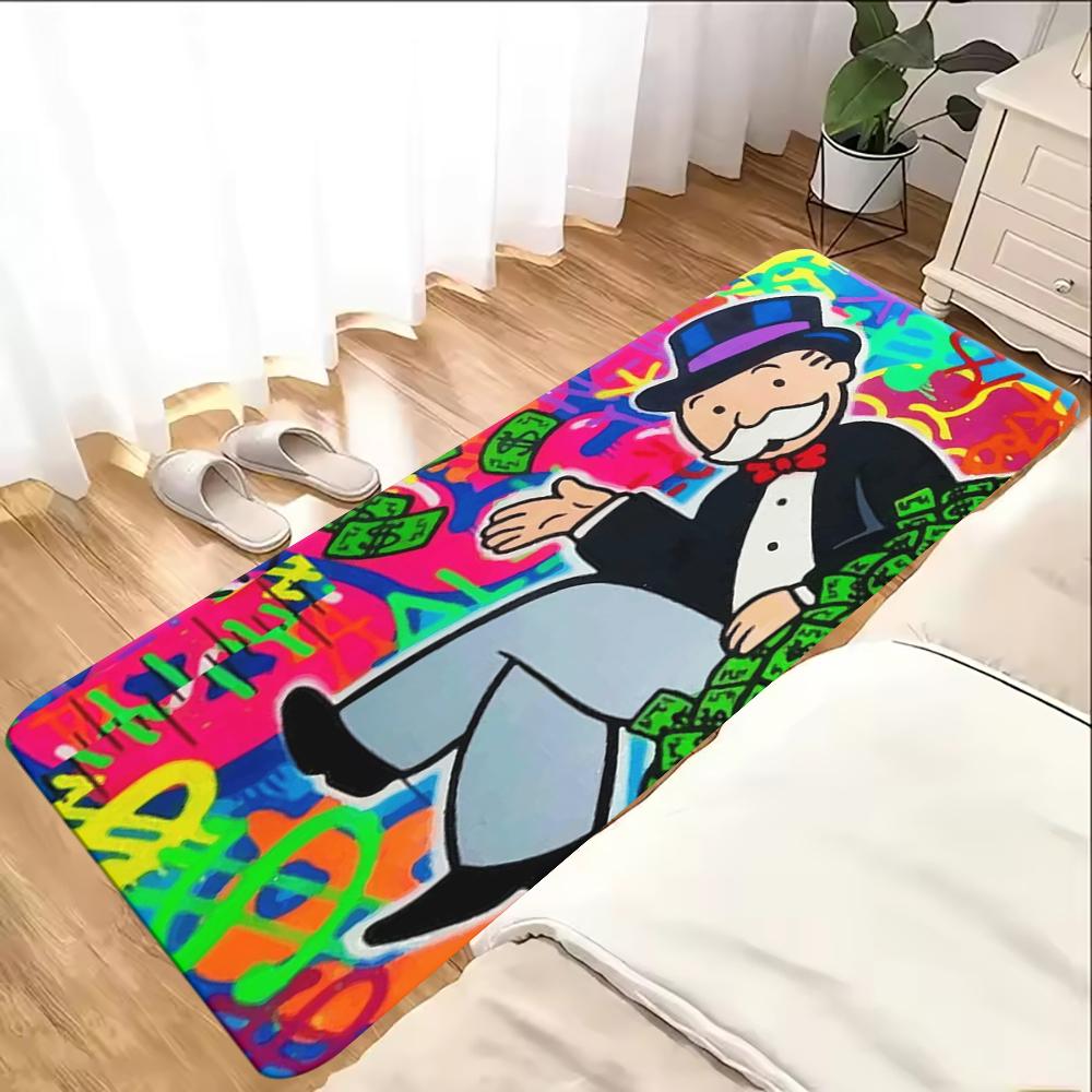 Rich Man Game Monopoly Dollar Cartoon Carpet Rug for Living Room Bedroom Home Sofa Decoration,Kid Area Rug Non-slip Floor Mat 40cmx60cm
Rich Man Game Monopoly Dollar Cartoon Carpet Rug for Living Room Bedroom Home Sofa Decoration,Kid Area Rug Non-slip Floor Mat 40cmx60cm