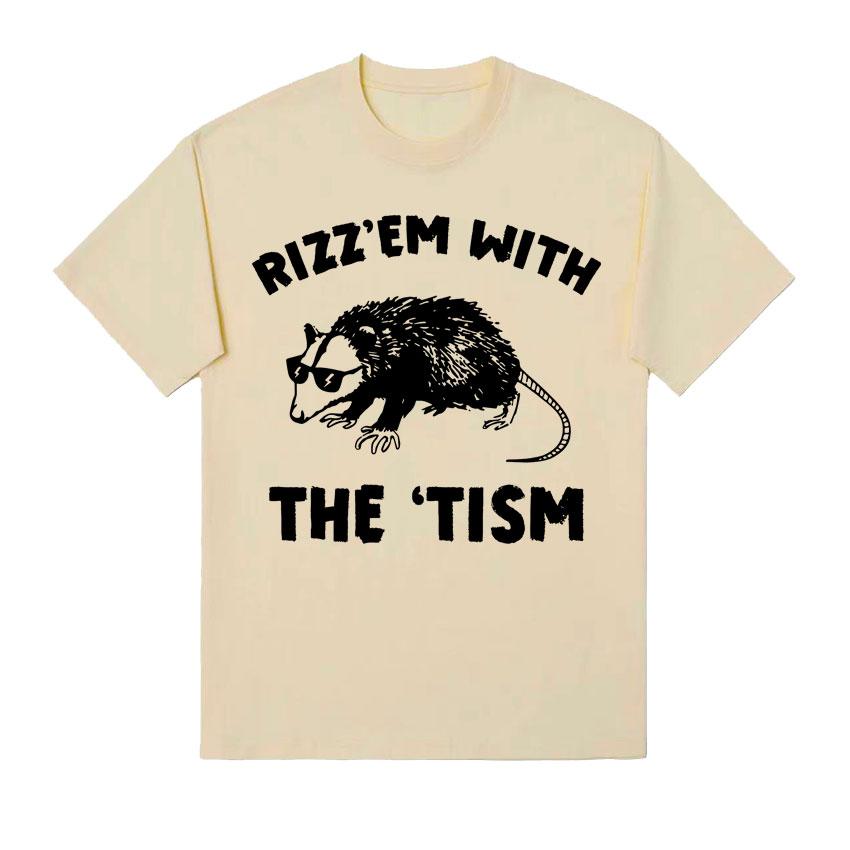 Funny Rizz Em with The Tism Rat Cute Meme Tee Shirt Unisex Women Fashion Casual Retro Tshirt ONeck 100 Cotton T Shirt Streetwear 4XL
Funny Rizz Em with The Tism Rat Cute Meme Tee Shirt Unisex Women Fashion Casual Retro Tshirt ONeck 100 Cotton T Shirt Streetwear 4XL