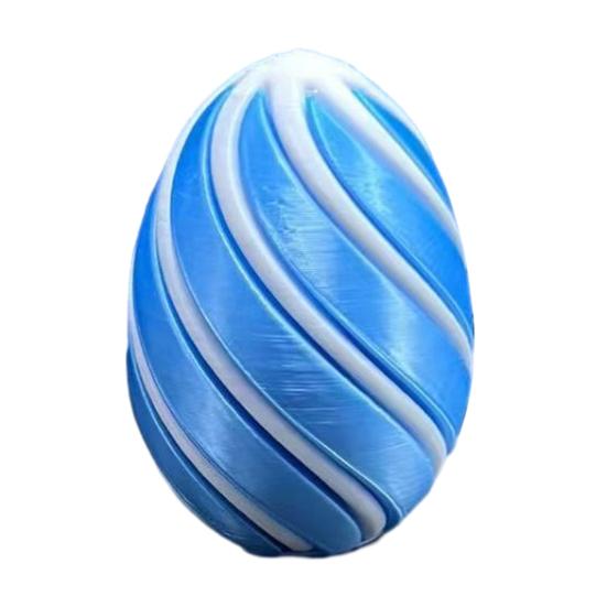 3D-друковане спіральне великоднє яйце для зняття тривоги, сенсорна іграшка-фіджет, великоднє яйце наскрізне для дорослих, наповнювачі для великоднього кошика, сувеніри для вечірки синій/білий
3D-друковане спіральне великоднє яйце для зняття тривоги, сенсорна іграшка-фіджет, великоднє яйце наскрізне для дорослих, наповнювачі для великоднього кошика, сувеніри для вечірки синій/білий