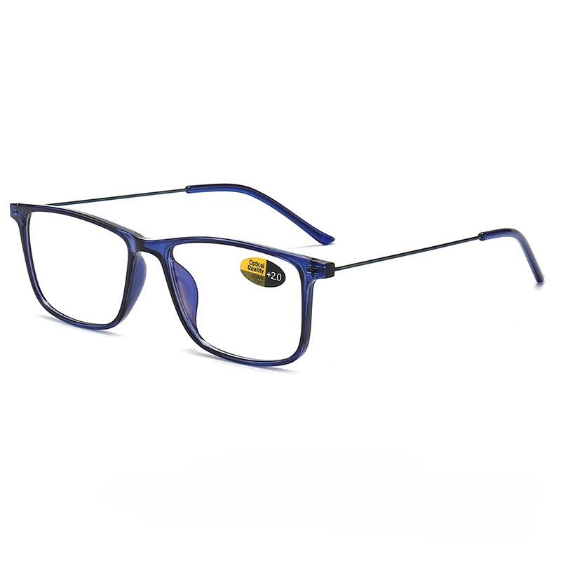 New Square Frame Anti-Blue Light Presbyopia Eyewear Unisex Ultra-Lightweight High-Definition Reading Glasses Diopter 0 To +4.0 +3.5 темно-синього кольору
New Square Frame Anti-Blue Light Presbyopia Eyewear Unisex Ultra-Lightweight High-Definition Reading Glasses Diopter 0 To +4.0 +3.5 темно-синього кольору