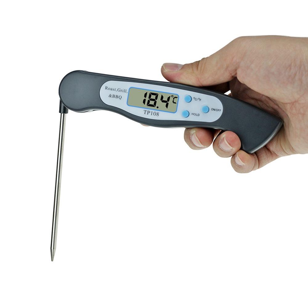 Foldable Probe Food Thermometer Digital Meat Thermometer Digital Thermometer Probe Milk 1pc
Foldable Probe Food Thermometer Digital Meat Thermometer Digital Thermometer Probe Milk 1pc