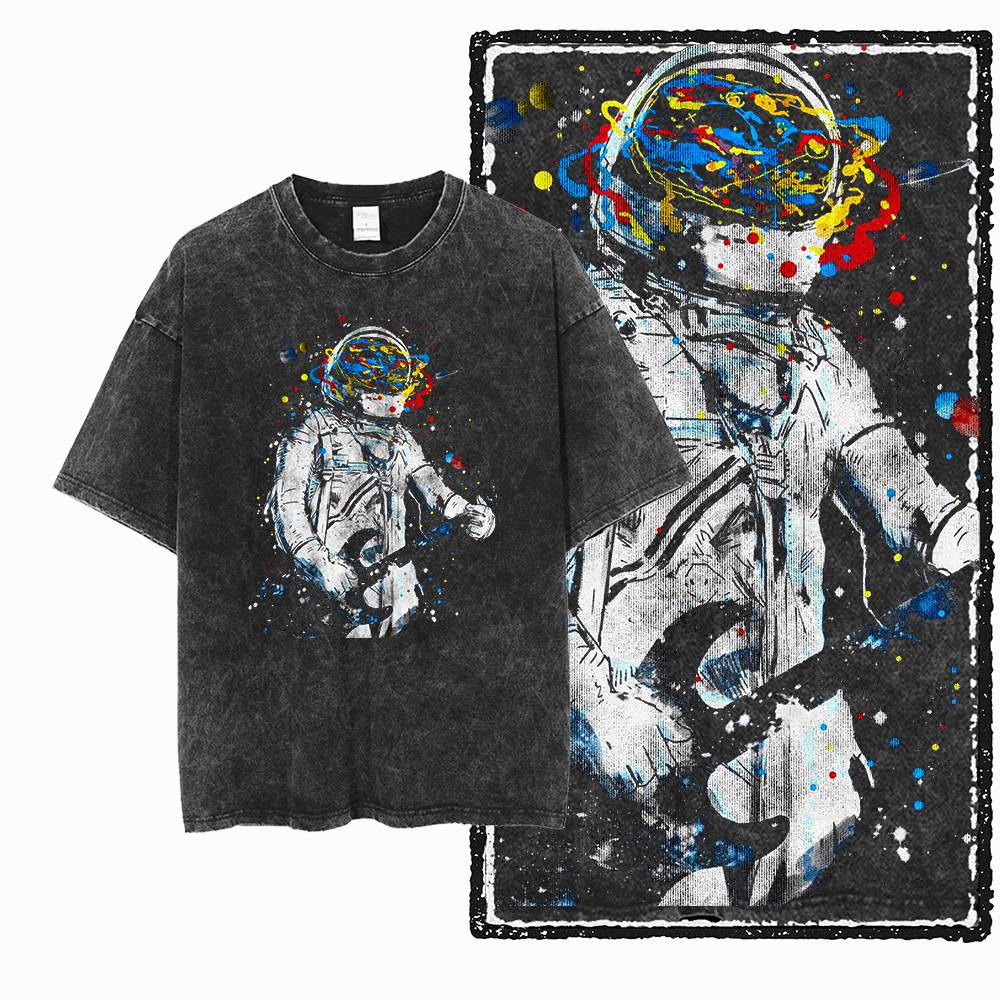 G Acid Washed Black Cool Cotton Astronaut Printed Unisexs Tshirt Streetwear Big Size Vintage Oneck Unisexs Tee Tshirt S
G Acid Washed Black Cool Cotton Astronaut Printed Unisexs Tshirt Streetwear Big Size Vintage Oneck Unisexs Tee Tshirt S