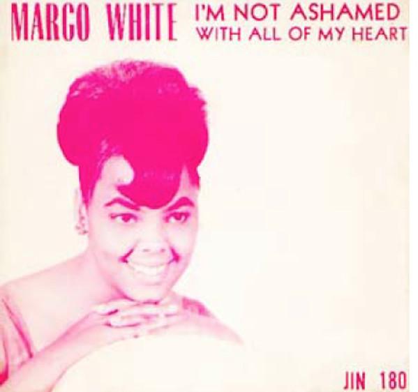 7inch Record MARGO WHITE Im Not Ashamed With All Of My He 45180 JIN 1963 US SoulFunk Used
7inch Record MARGO WHITE Im Not Ashamed With All Of My He 45180 JIN 1963 US SoulFunk Used