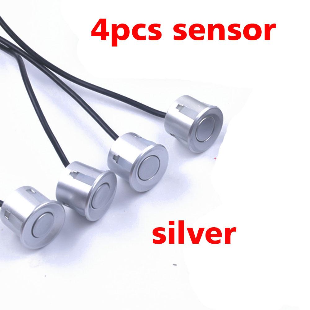 4PCS/Lot Reversing radar sensor Reversing radar probe Parking Sensors 6 colors for choose срібний
4PCS/Lot Reversing radar sensor Reversing radar probe Parking Sensors 6 colors for choose срібний