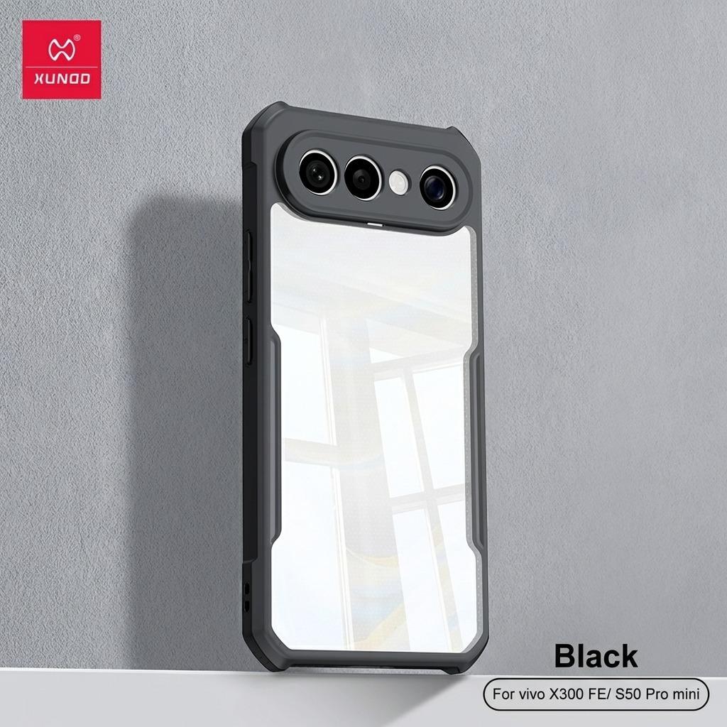 For Vivo X300 FE/S50 Pro mini Case XUNDD Casing Transparent Back Cover Airbag Shockproof Bumper Protective Cases For vivo X300 FE чёрный
For Vivo X300 FE/S50 Pro mini Case XUNDD Casing Transparent Back Cover Airbag Shockproof Bumper Protective Cases For vivo X300 FE чёрный