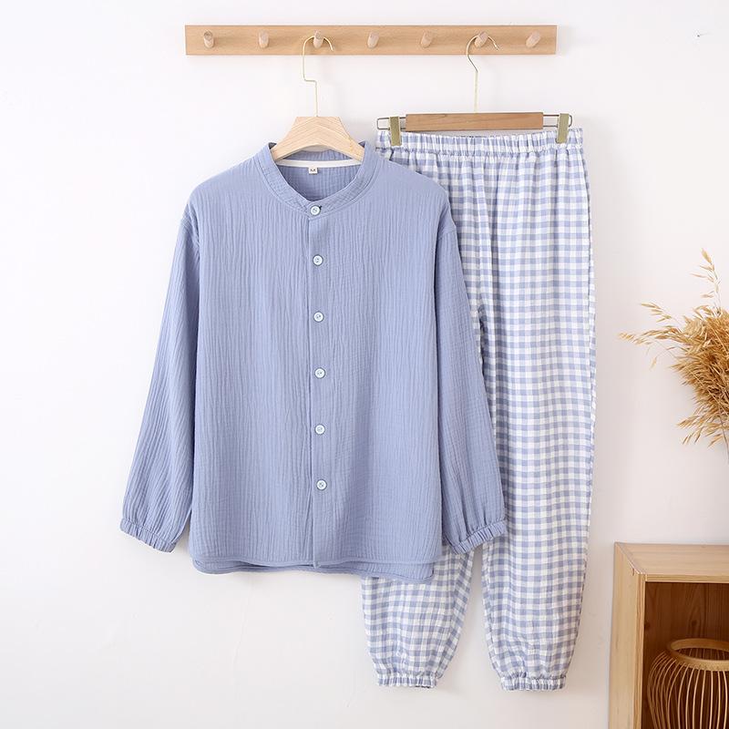 Men s Pajamas Autumn and Winter Long Sleeve Pants Pure Cotton Simple Solid Color Home Wear Home Wear XL
Men s Pajamas Autumn and Winter Long Sleeve Pants Pure Cotton Simple Solid Color Home Wear Home Wear XL