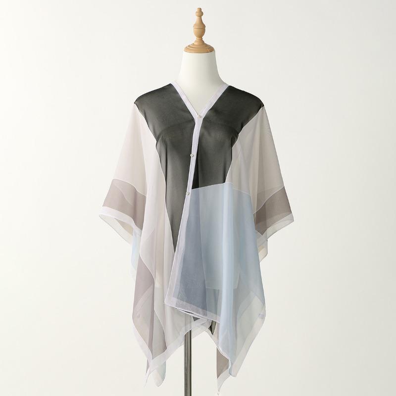 Fashion new beads small floral chiffon versatile shawl temperament travel vacation sunscreen scarf beach towel 150*100cm
Fashion new beads small floral chiffon versatile shawl temperament travel vacation sunscreen scarf beach towel 150*100cm