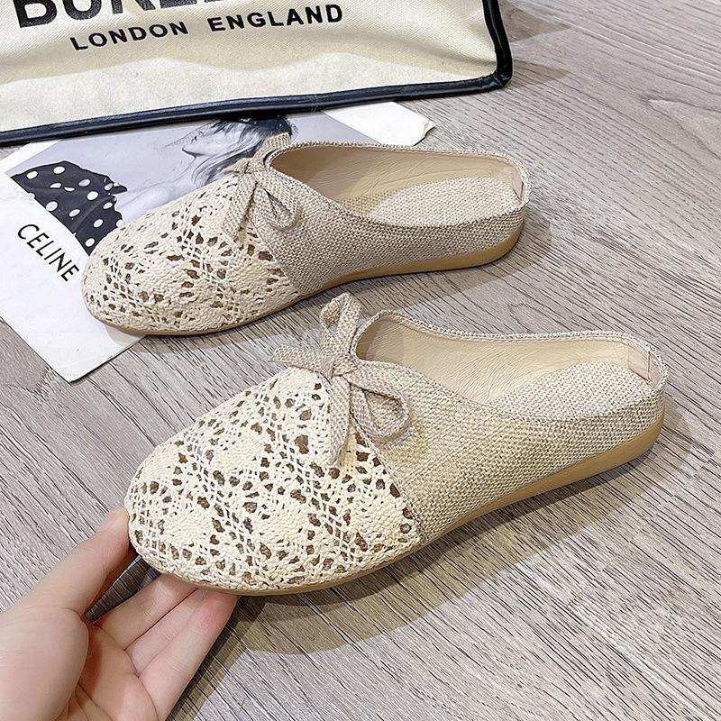 Slippers women s new summer versatile outer wear mesh breathable non-slip linen cotton bag head half slippers sandals women 35
Slippers women s new summer versatile outer wear mesh breathable non-slip linen cotton bag head half slippers sandals women 35