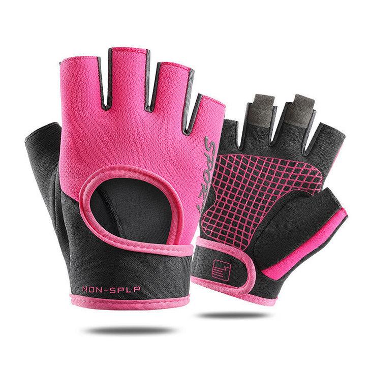 Cycling Sport Gloves Breathable Anti-slip Half Finger MTB Bike Gloves Sweat-Absorbing Elastic Fitness Sports Training Gym Gloves M рожевий
Cycling Sport Gloves Breathable Anti-slip Half Finger MTB Bike Gloves Sweat-Absorbing Elastic Fitness Sports Training Gym Gloves M рожевий